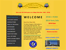 Tablet Screenshot of beachshaggers.com